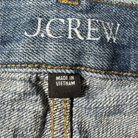 J. Crew Mid-rise Straight Jean Raw Hem Size 35 = Size 20 - Picture 13 of 16